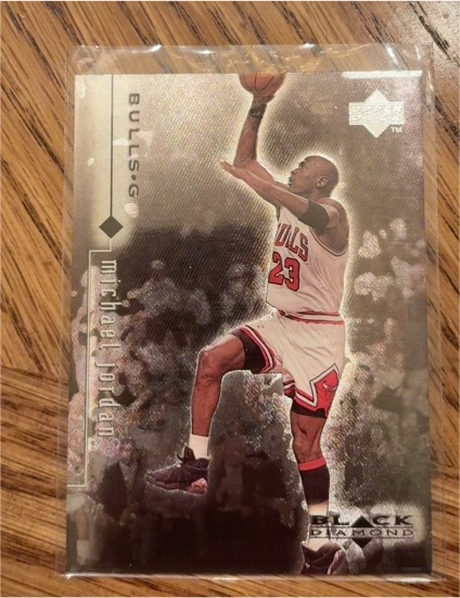 1998-99 Upper Deck Black Diamond #9 Michael Jordan — front