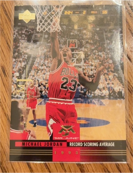 1993-94 Upper Deck Mr. June Michael Jordan #MJ8 — front