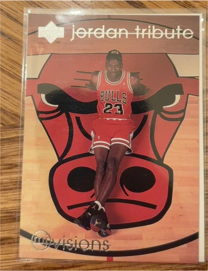 1997-98 Upper Deck Michael Jordan Tribute #MJ9 Michael Jordan — front