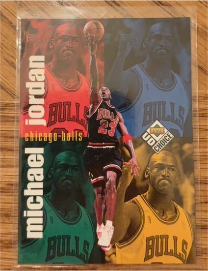 1998 Upper Deck UD Choice #199 Michael Jordan — front
