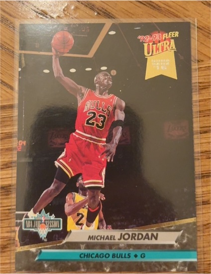 1992-93 Fleer Ultra #216 Michael Jordan — front