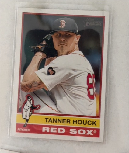 2025 Topps Heritage #30 Tanner Houck — front