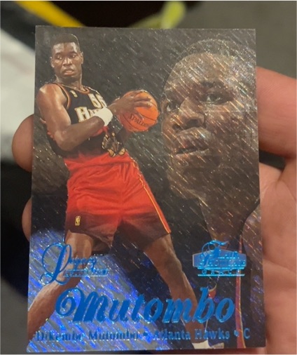 1997-98 Flair Showcase #42 Dikembe Mutombo — front