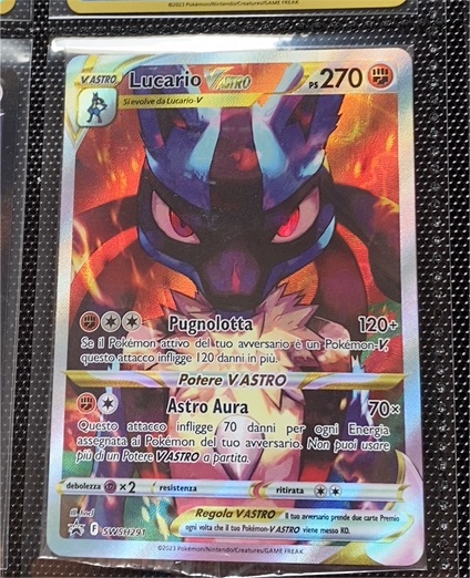 2023 Pokémon SWSH #SWSH291 Lucario VSTAR — front