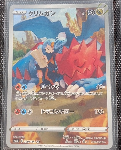 2021 Pokémon S8b #209/184 Druddigon — front