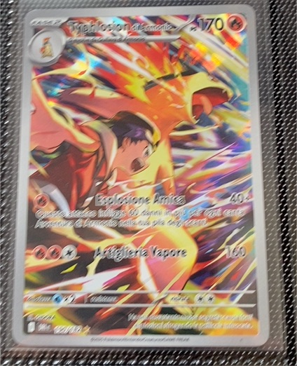 Ethan's Typhlosion Illustration Rare 190/182 — front