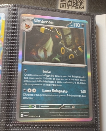 2025 Pokémon Prismatic Evolutions #59 Umbreon — front