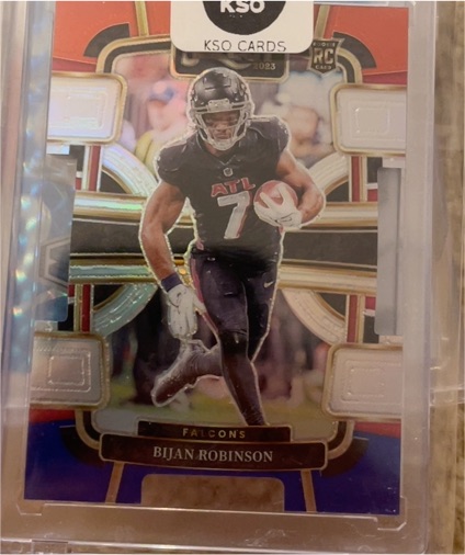 2023 Panini Select Concourse #4 Bijan Robinson — front