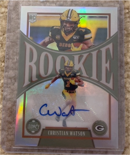 2022 Panini Legacy #192 Christian Watson — front