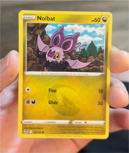 2022 Pokémon TCG Silver Tempest #132 Noibat — front