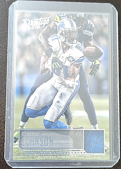 2016 Panini Prestige #66 Calvin Johnson — front