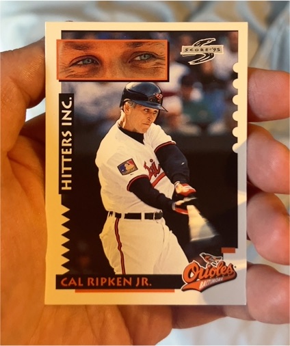 1995 Score #556 Cal Ripken Jr. — front