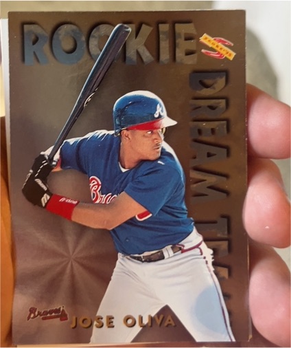 1995 Score Rookie Dream Team #RDT4 Jose Oliva — front