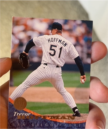 1994 Leaf #421 Trevor Hoffman — front
