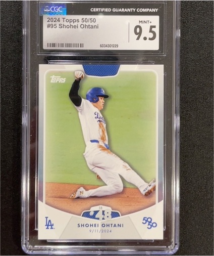 2024 Topps 50/50 #95 Shohei Ohtani — front