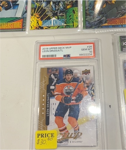 2018 Upper Deck MVP #26 Leon Draisaitl — front