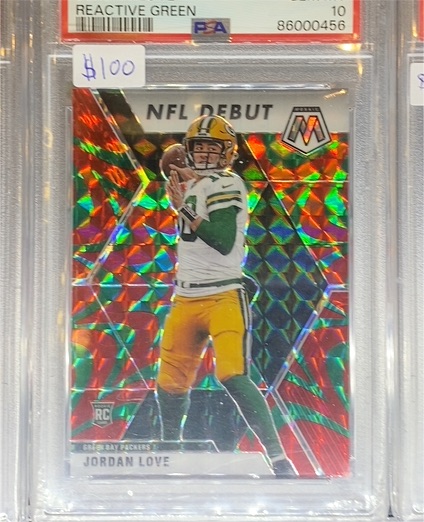 2020 Panini Mosaic #264 Jordan Love — front