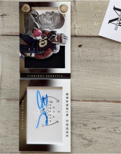 2015 Panini Playbook Football Brandin Cooks — front