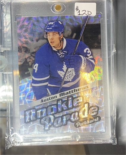 2016-17 Upper Deck Parkhurst #RP33 Auston Matthews Rookie Parade — front