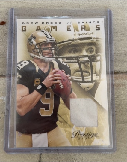 2013 Panini Prestige Gamers #Drew Brees — front