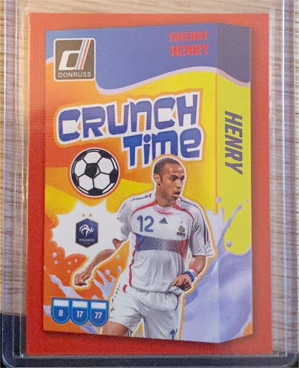 2024-25 Donruss #25 Thierry Henry Crunch Time — front