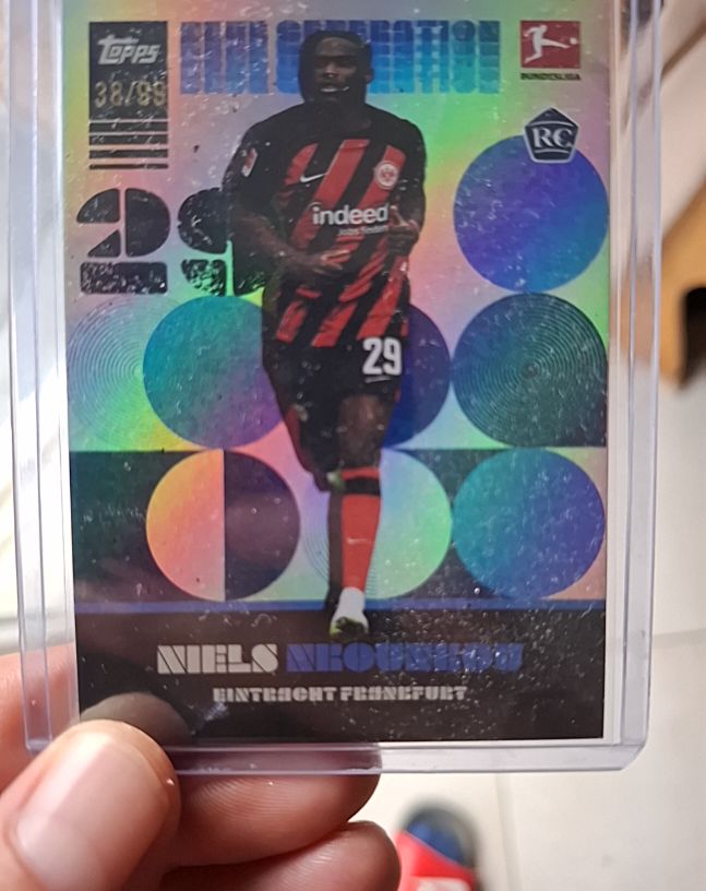 2022 Topps Bundesliga #38 Niels Nkounkou — front
