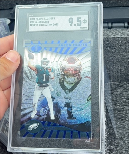 2024 Panini Illusions #70 Jalen Hurts — front