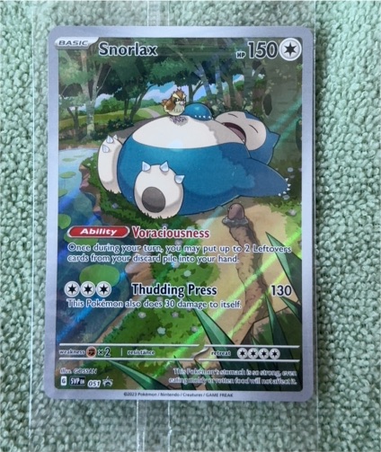 2023 Pokémon Scarlet & Violet Promo #051 Snorlax — front