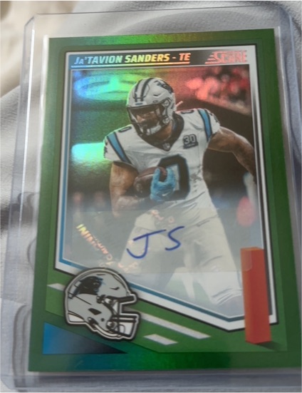 2025 Panini Score #23 Ja'Tavion Sanders — front