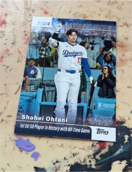 2025 Topps Series 1 2024 Greatest Hits #GH-25 Shohei Ohtani — front