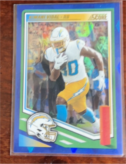 2025 Panini Score #34 Kimani Vidal — front