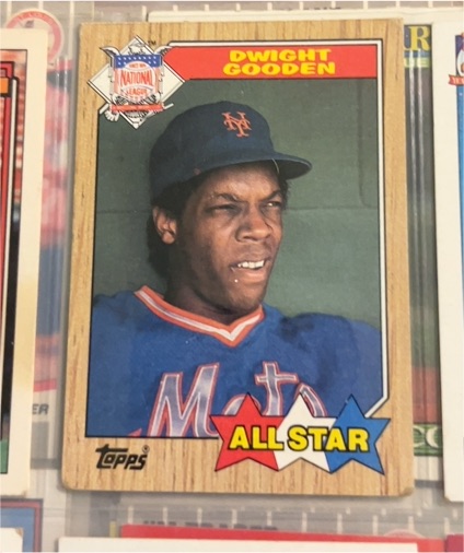 1987 Topps #603 Dwight Gooden All Star — front