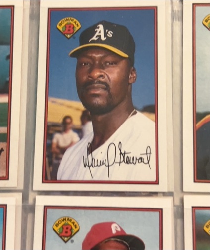 1989 Bowman #188 Dave Stewart — front