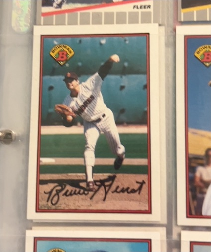 1989 Bowman #451 Bruce Hurst — front