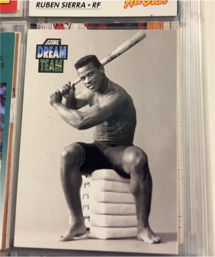1992 Score Dream Team #441 Ruben Sierra — front