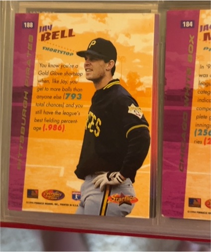 1994 Sportflics 2000 #188 Jay Bell — front