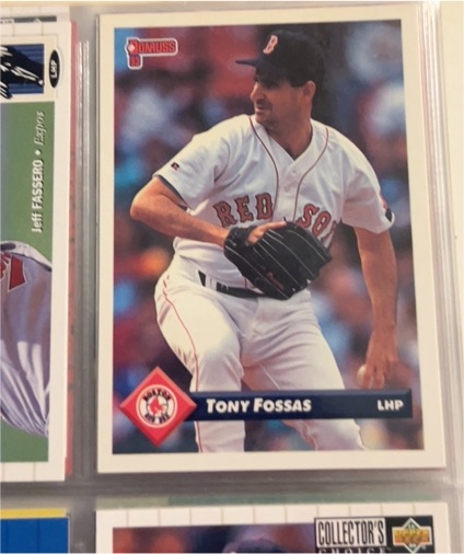1993 Donruss #195 Tony Fossas — front