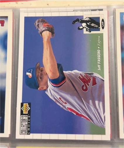 1994 Upper Deck Collector's Choice #98 Jeff Fassero — front