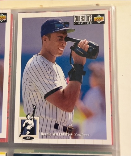 1994 Upper Deck Collector's Choice #298 Bernie Williams — front
