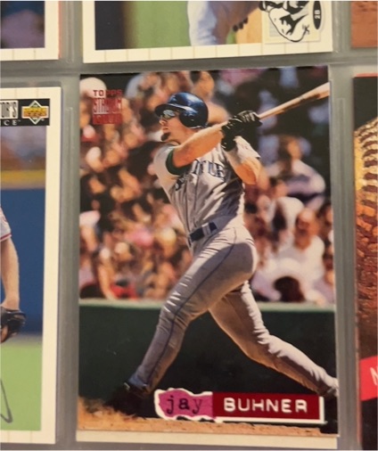 1992 Upper Deck #1 Jay Buhner — front