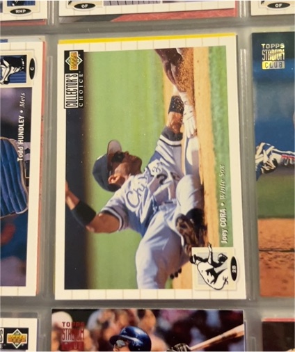 1994 Upper Deck Collector's Choice #85 Joey Cora — front