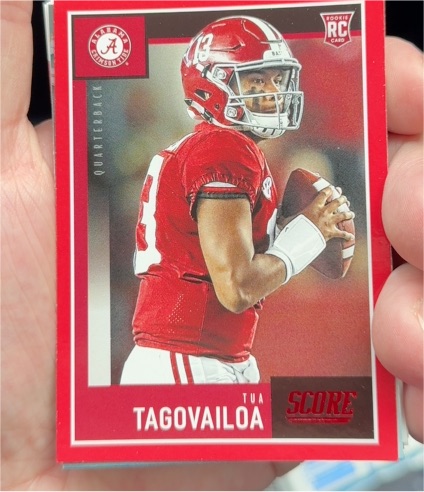 2020 Panini Score #369 Tua Tagovailoa — front