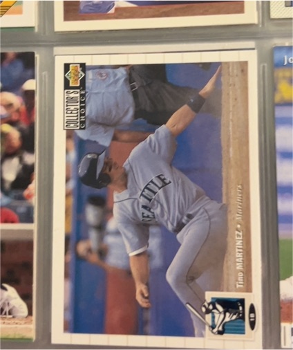 1994 Upper Deck Collector's Choice #191 Tino Martinez — front