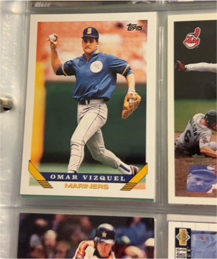 1993 Topps #669 Omar Vizquel — front