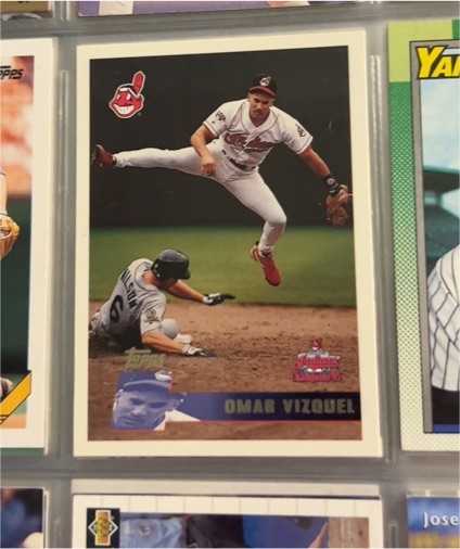 1996 Topps #84 Omar Vizquel — front