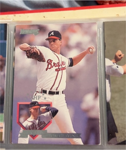 1995 Donruss #248 Tom Glavine — front