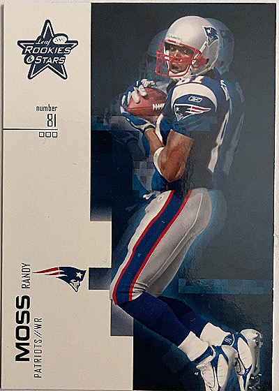 2007 Leaf Rookies & Stars #81 Randy Moss — front