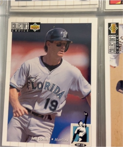 1994 Upper Deck Collector's Choice #82 Jeff Conine — front