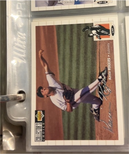 1994 Upper Deck Collector's Choice #477 Kevin Rogers — front