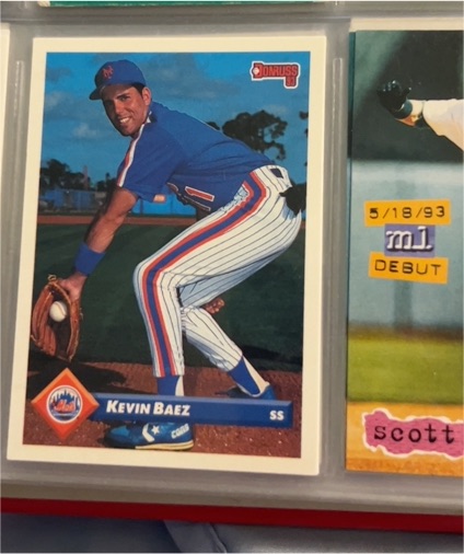 1993 Donruss #588 Kevin Baez — front